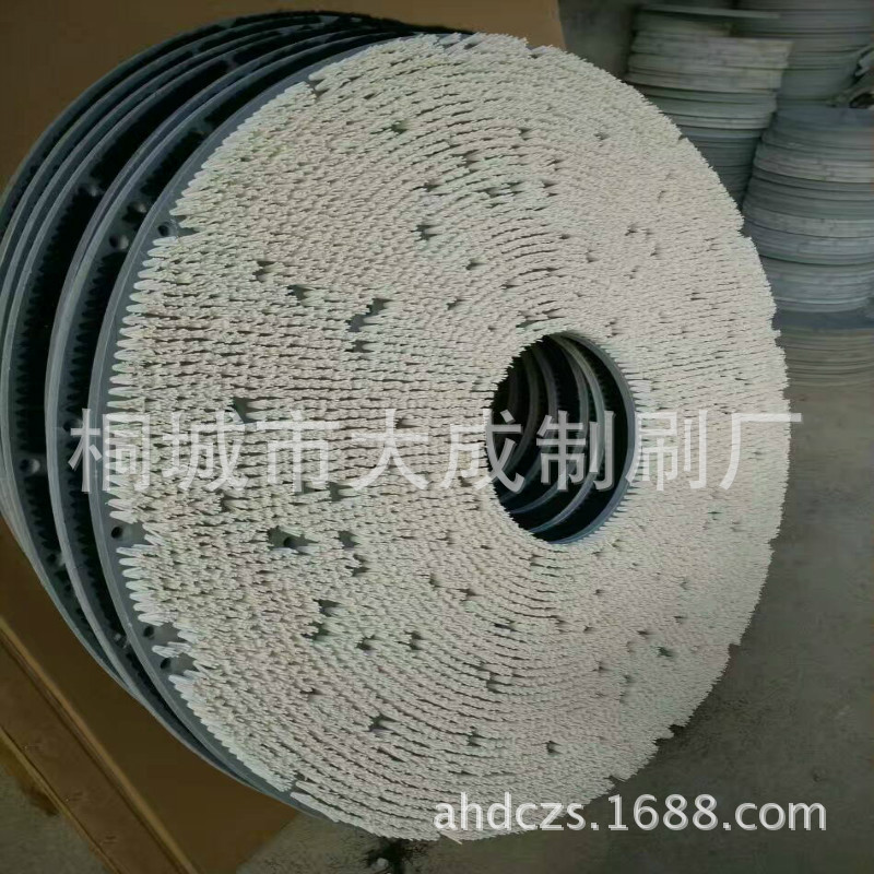 供应石材木材研磨毛刷辊 金属镜面陶瓷抛光盘 玻璃屏幕泡棉毛刷