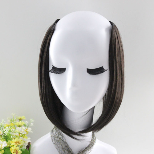 Thickened inner hair extension piece, fake bangs, wig piece, realistic wig piece, bangs