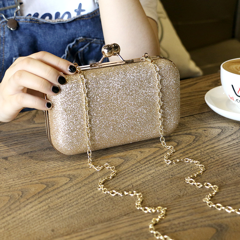 Borsa a tracolla con mini clip per cena personalizzata alla moda, nuova borsa da donna a spalla singola portatile_voghion.com