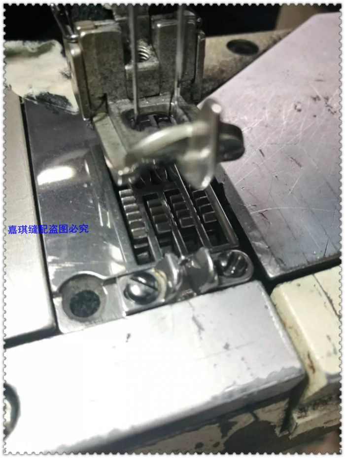 工业缝纫机配件 银箭C007E绷缝车 三针五线冚车E3626P带导向针板