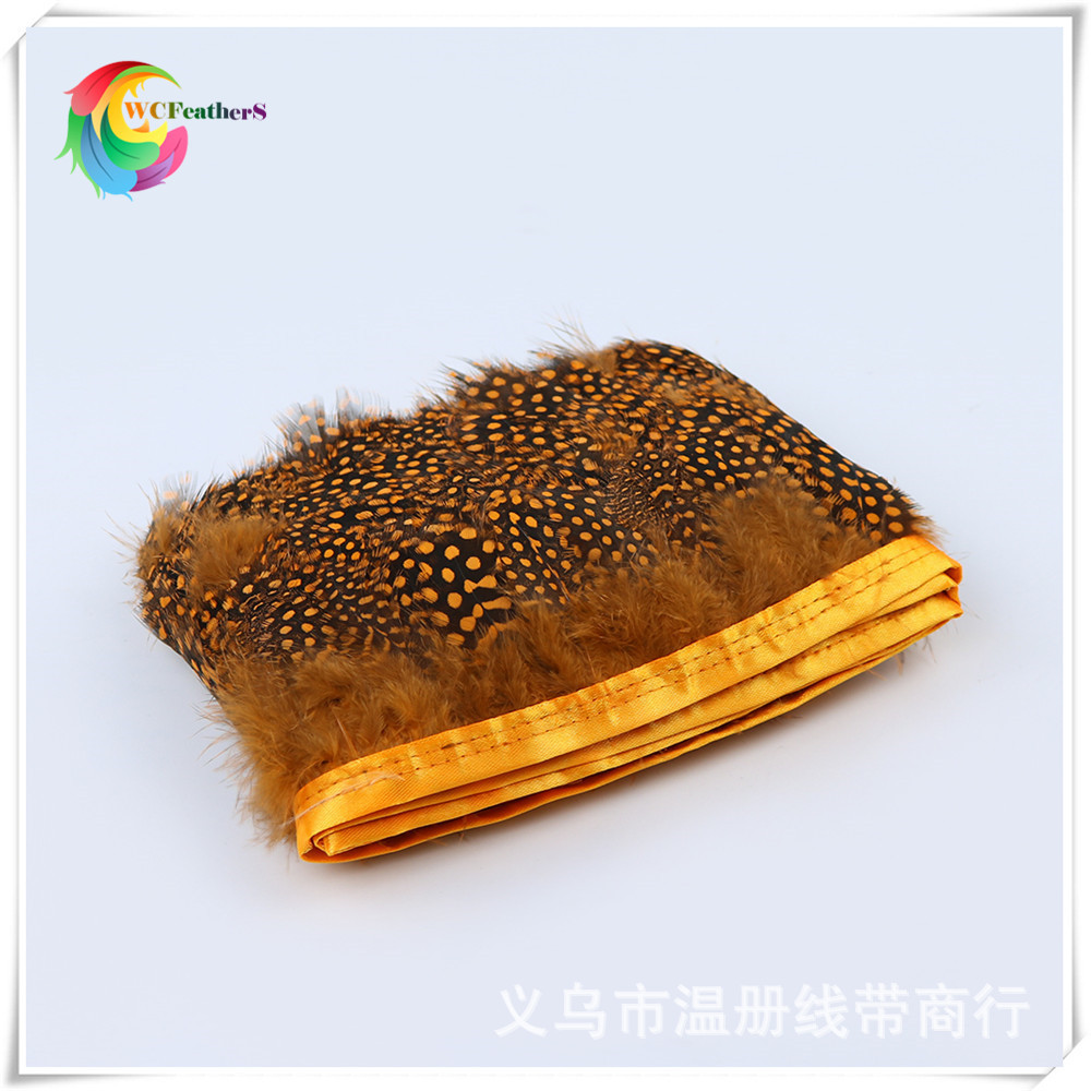 温册羽毛销售配饰珍珠毛布边多色可选 舞台演出配饰生产耳环配饰详情图19