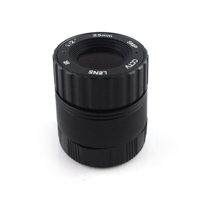 监控网络500万高清25mm固定CS大镜头5MP 1/2红外夜视长焦大镜头|ru
