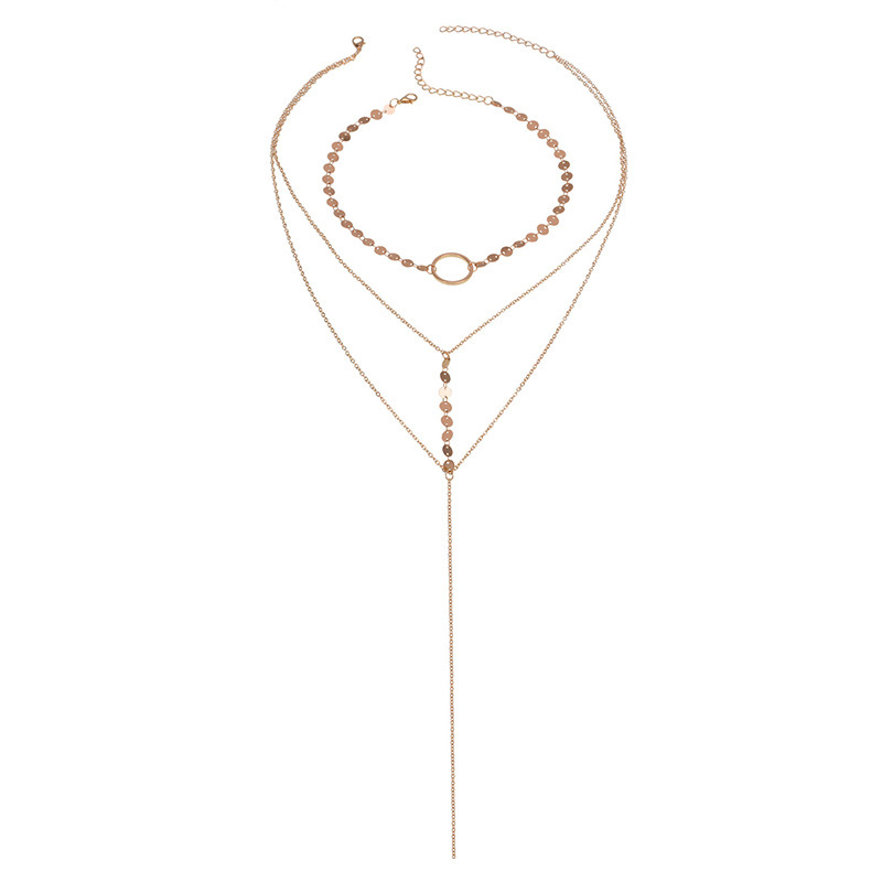 other copper other necklace (Silver)NHYT0322-Silver