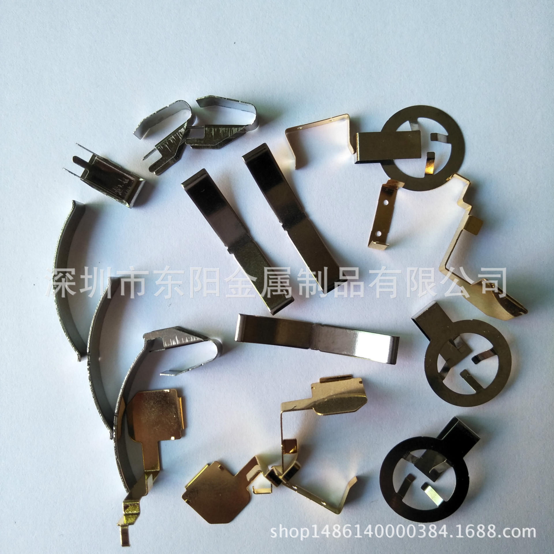 精密弹片厂家加工定做五金连接片磷铜接触片连接片
