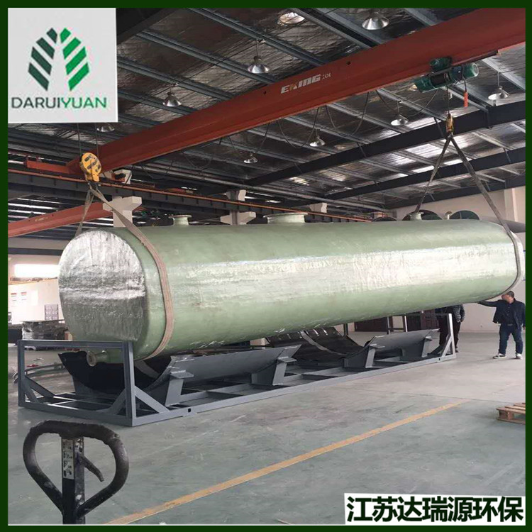 卧式车载玻璃钢储罐 耐腐蚀耐高温耐高低温  江苏厂家物流发货