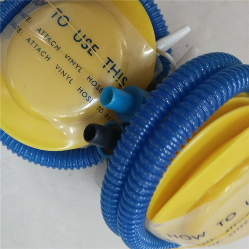 Large 4.5-inch yellow foot pump inflatable pump wedding festival balloon pump yoga ball pump