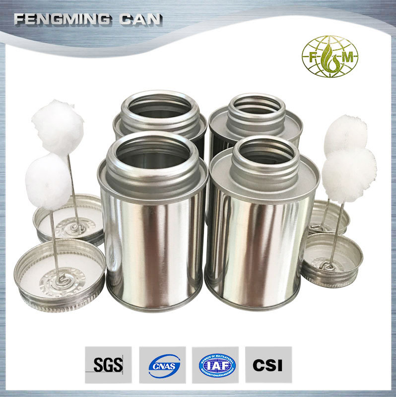 桐乡工厂125ml化工铁罐 焊接涂料罐 4oz 118ml工业油漆胶水圆罐