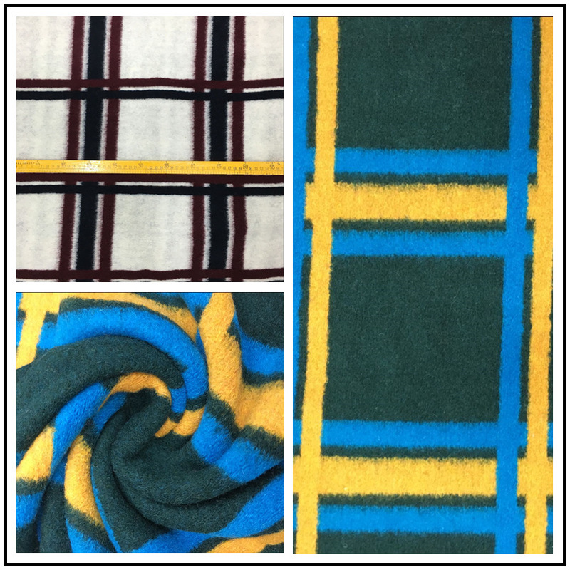 Manufacturer's Ready-made Fashionable Outwear Women's Woven Woolen Fabric in Stock 80 Maobao Plaid Fabric Manufacturer's Ready-made Fashionable Outwear Women's Woven Woolen Fabric in Stock 80 Maobao Plaid Fabric