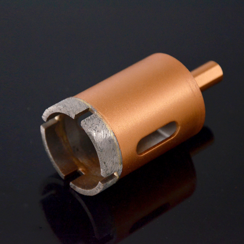 大理石开孔器 烧结花岗岩瓷砖地砖石材钻头金刚石扩孔钻6-80mm|ru