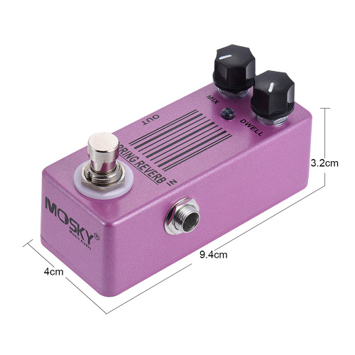 MOSKYAUDIO SPRING REVERB mini guitar reverb effector guitar effector manufacturer