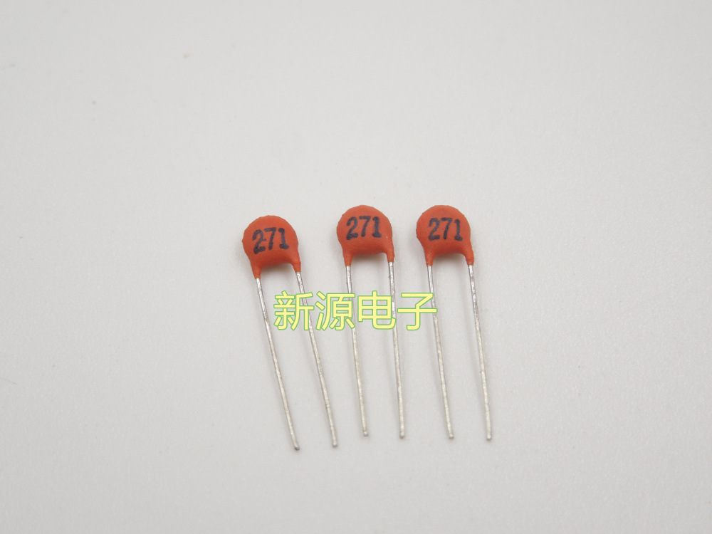 瓷片电容 270PF （271）50V 磁片电容 瓷介电容（一包1000个）
