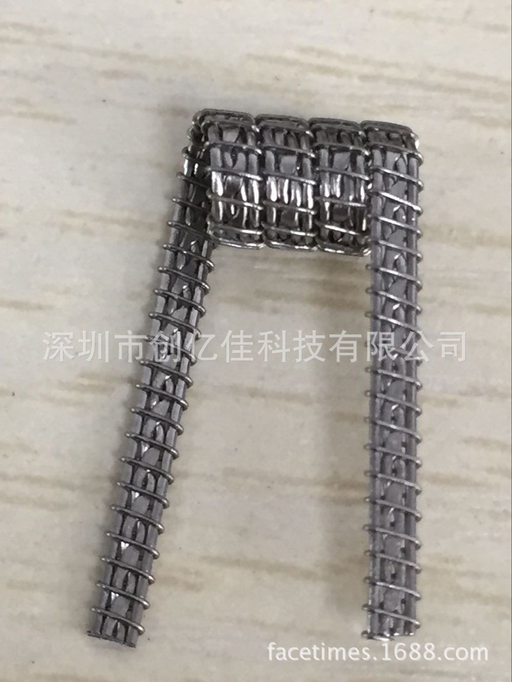 卡槽交错扁成品丝 ni80混a1丝 履带跳绕丝 diy雾化器发热丝