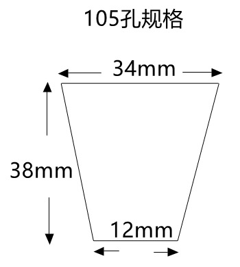 105孔剖面图