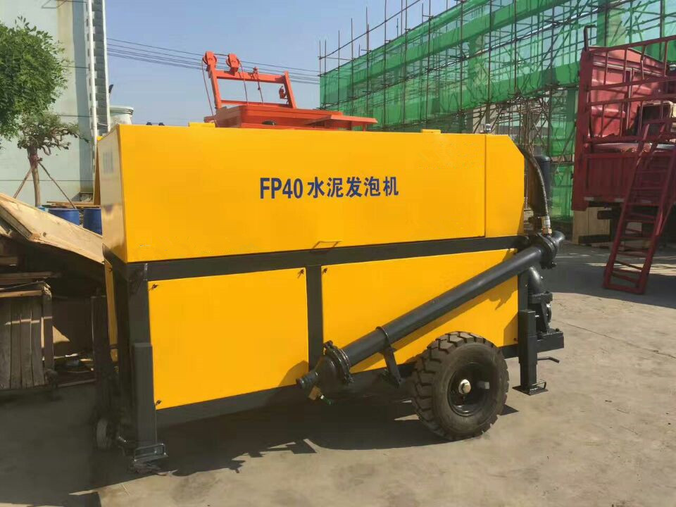 水泥发泡机 FP30和FP40 地暖垫层发泡设备 植物型水泥发泡剂