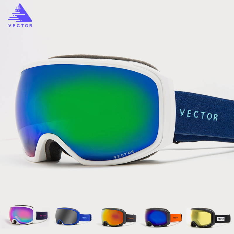 vector Ski Goggles outdoors Eyeball Snow Mirror Cocker Myopia high definition Fog skiing adult Eyepiece