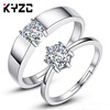 Classic accessory, one size ring for beloved, Korean style, wholesale