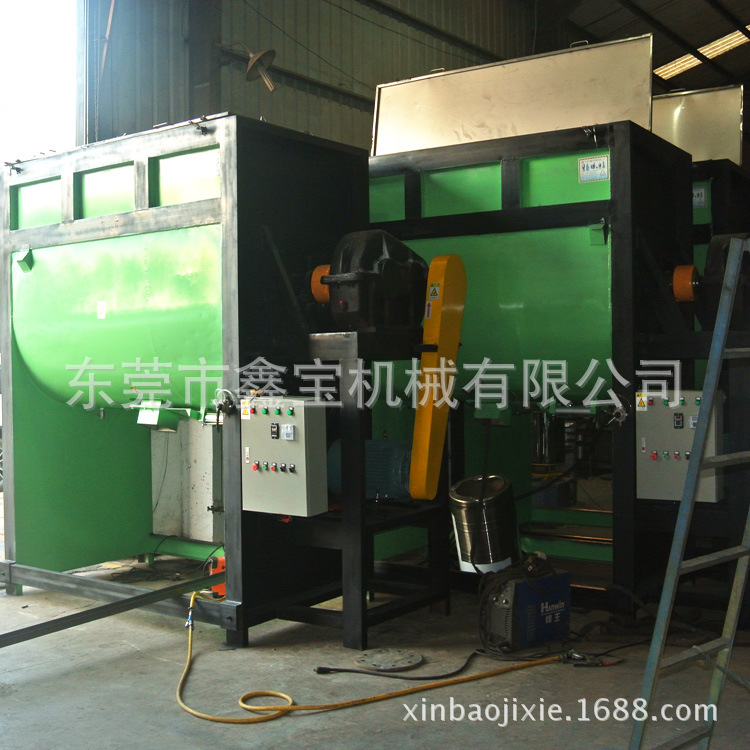 供应大型牲畜粪便搅拌机 带加热卧式拌料机 生物化肥混合搅拌机