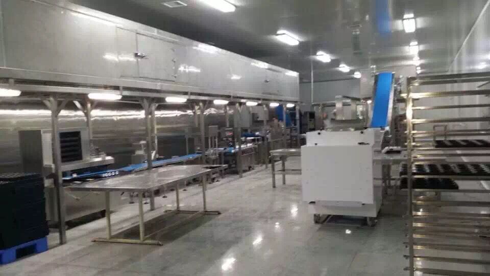 丹麦开酥手撕红豆面包生产线