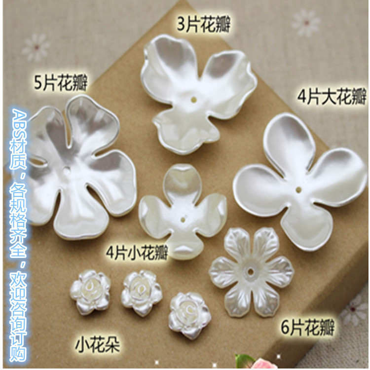 Flower jewelry accessories ABS imitation...