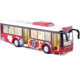 [Boxed] Eagle Global Travel Bus Alloy Sound and Light Car Model Open Door Children's Toy Car 6011B