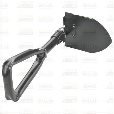 中号多功能工兵铲折叠铁锹 车载自救防身德式 户外野营工具|ru