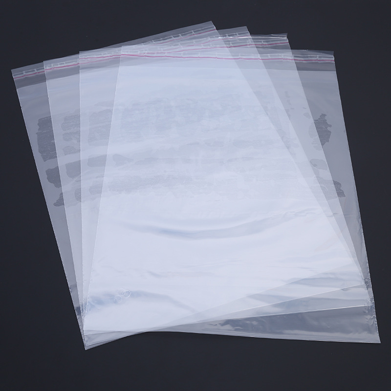 3pp袋子自封透明包装袋自粘袋自封口薄塑料袋opp袋现货批发