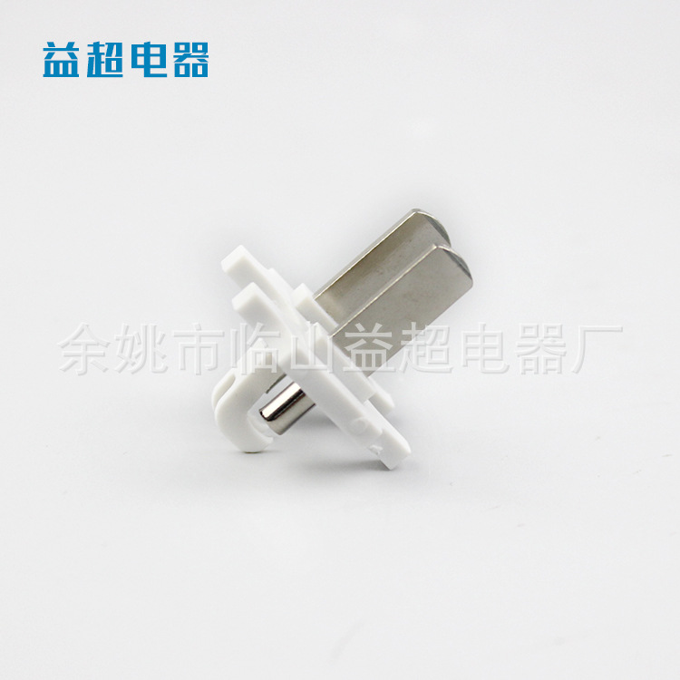 国标两芯工具头圆口 一体式两插支架 专业生产两极电源插头