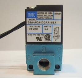 美国MAC电磁阀35A-ACA-DDAA-1BA 点胶机 塑胶机专用阀