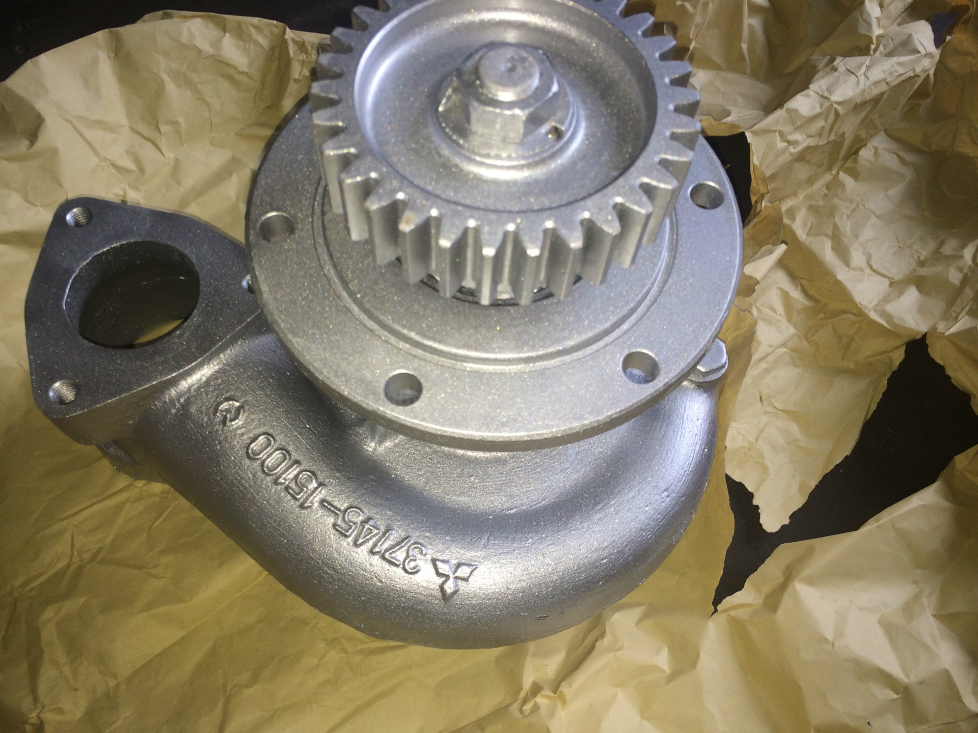 供应三菱S12N-PTA柴油发电机组水泵总成37145-15100