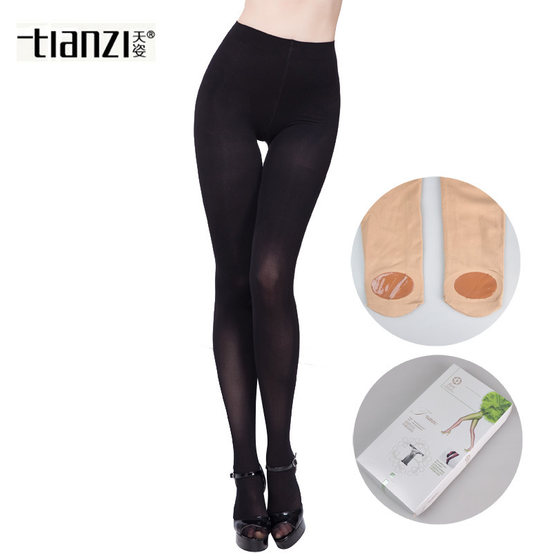 Tianzi high-heeled companion non-slip pantyhose 3146B sole silicone cushion bottoming stockings mask socks opaque