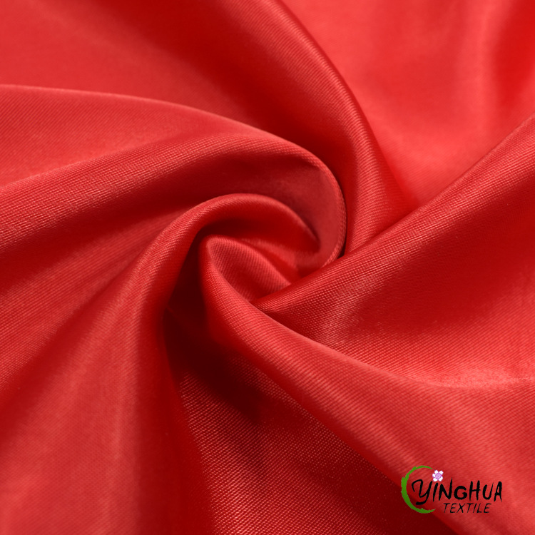 多色现货 超柔米其面料 太极服礼服色丁布 哑光弹力丝面料