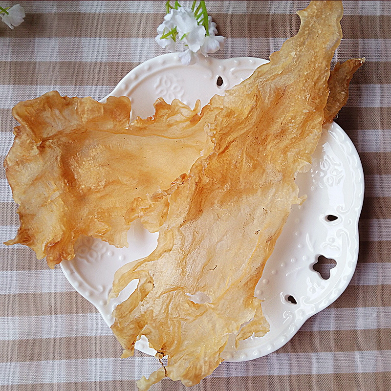 深海  鳕鱼胶  花胶 海鲜干货 送礼佳品  礼盒装200g|ms