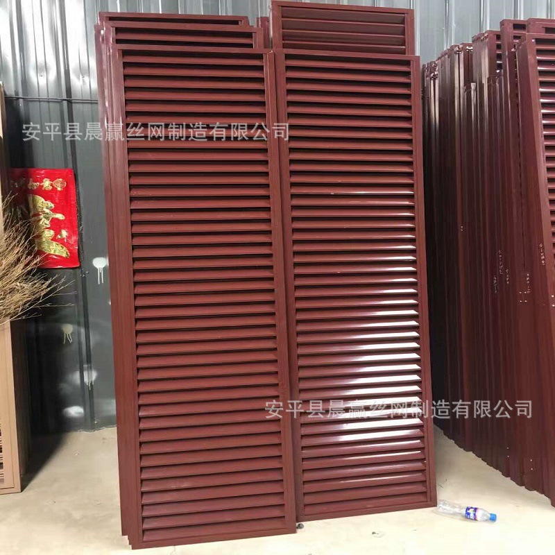 生産空調外機百葉窗 鋁合金通風百葉窗 固定式百葉窗廠家