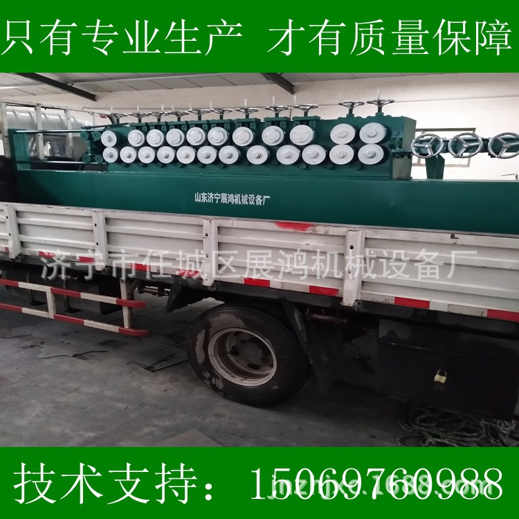 全自动数控压轮钢筋调直机 圆钢螺纹钢筋矫直切断机 不伤肋调直机