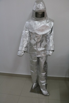 Manufactor Direct selling fire control Insulated clothing High temperature resistance Tinfoil Fireproof Insulated clothing DTXF-93-1