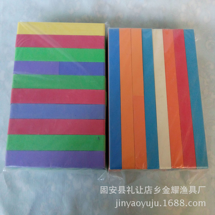 批发多色泡沫夹层子线板 泡沫夹木子线板线轴 渔具用品批发