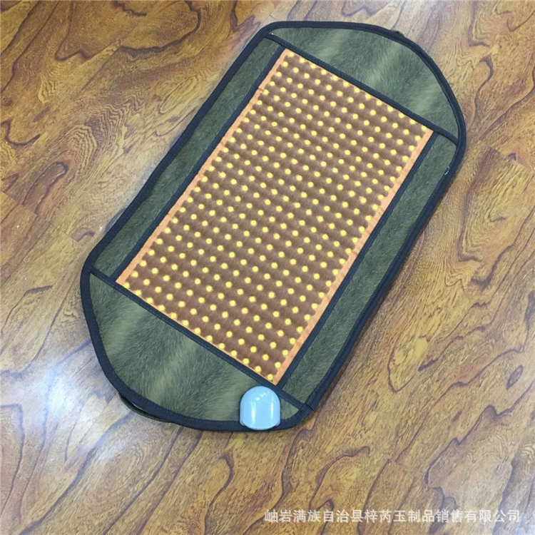 Оптовая продажа от производителя, электрическое отопление, мяч, физиотерапевтический коврик, оригинальная точечная подушка, нефритовый теплый компресс, физиотерапевтическое одеяло, турмалиновая кровать