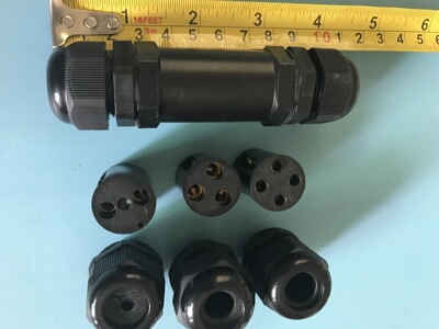 2345 Wire Screw Crimp LED waterproof Air plugs Cable Joint waterproof connector