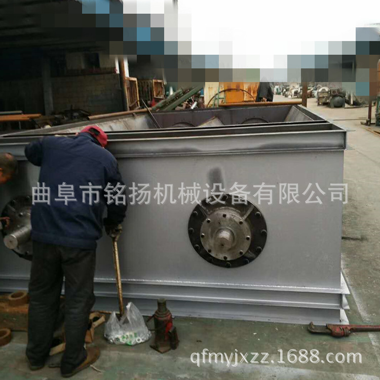 不锈钢耐腐蚀碳钢蛟龙送料机大型双轴碳钢材质送料机现货直销