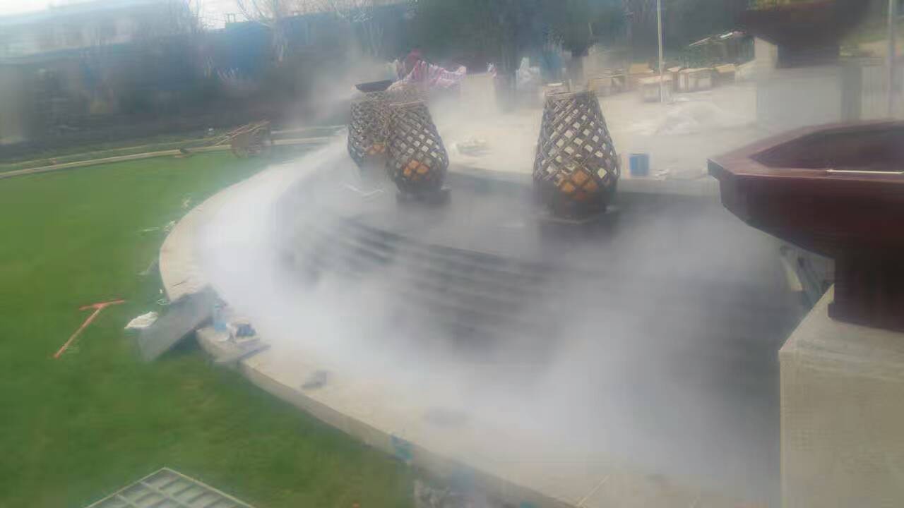 景观雾化喷头 高压喷雾加湿器 喷雾降温加湿雾景 价格面议2-20万