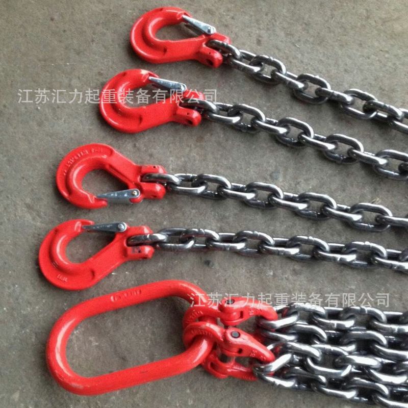 起重链条15t2m链条索具 4腿链条索具15t3m 组合链条索具