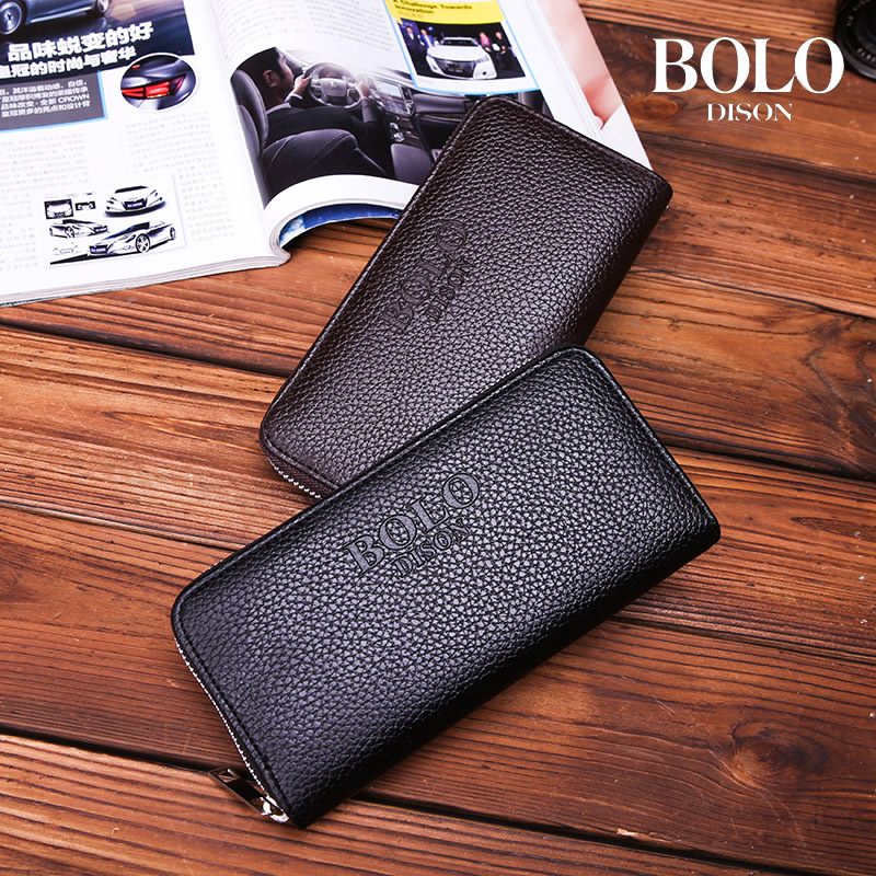 gift Paul kangaroo man High-capacity Paul clutch bag leisure time Handbag multi-function wallet customized LOGO