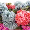 5 French peony single flower head 18 -layer petals blooming peony simulation flower wedding flower walls with silk flowers