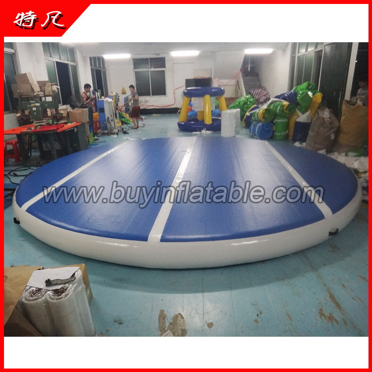 Inflatable Taekwondo Mat Wrestling Flip Air Cushion Competition Training Inflatable Wire-drawing pvc Air Cushion Spring Cushion