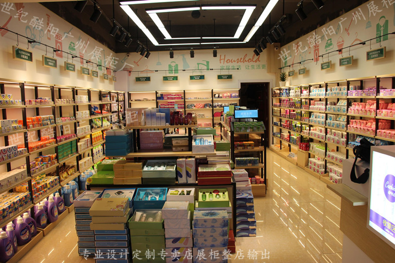 供应化妆品展柜展示柜 展架展示架 柜台背柜 化妆品柜子商超货架