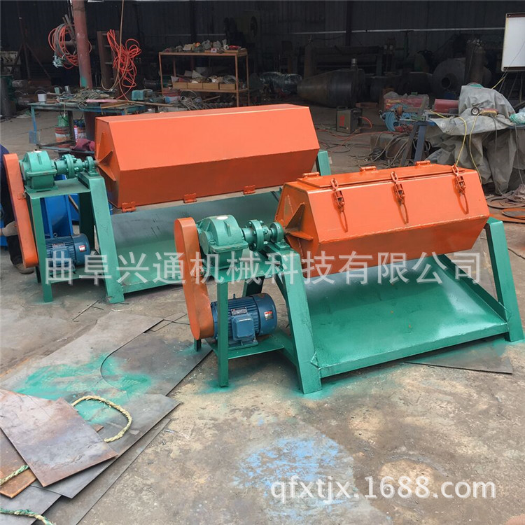 铝件 铜件去毛刺抛光机 振动200-1000升型六角滚筒式研磨机