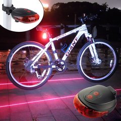 Bicycle, mountain bike, fixed-gear bike, single-speed bike, laser taillight, starlight taillight, safety warning light, equipment and accessories
