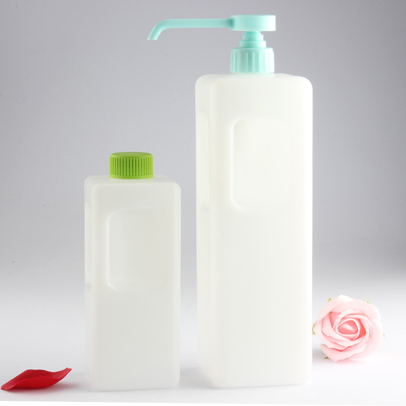 方形塑料瓶  小口 化工包装瓶980ML PE手柄式乳液瓶厂家供应批发