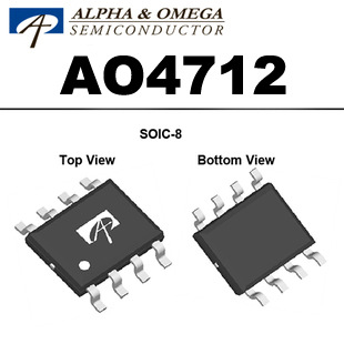 专业美国万代经销代理 AO4712 全新原装