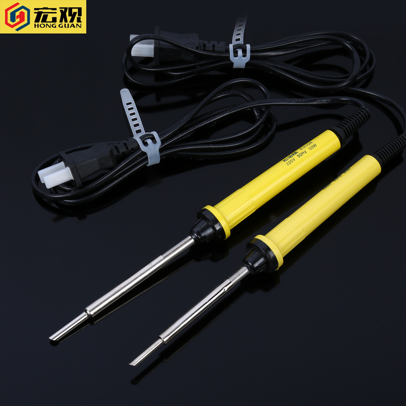 产地货源宏观内热电烙铁胶柄电烙铁35W/50W陶瓷发热芯 电焊设备|ru